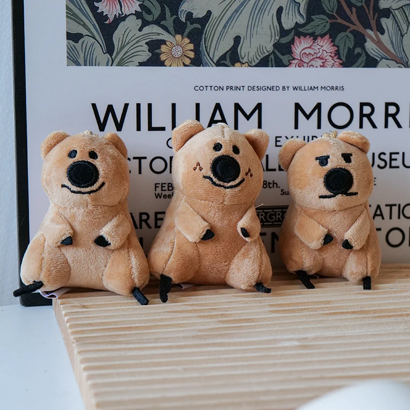 10 см милый перечный Медведь кукла головной убор накидка Сделай Сам креативная