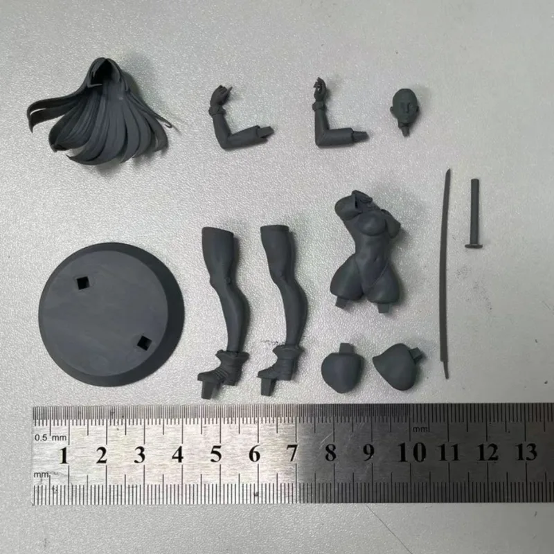 Фигурка из смолы в сборе Killing City Reika Shimohira 1/24 набор для хобби миниатюрная