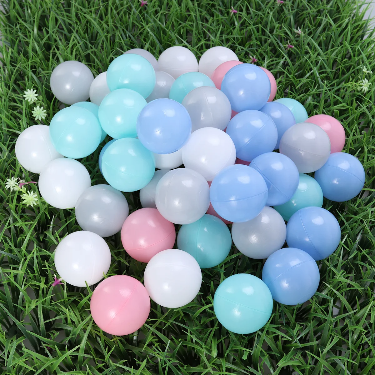 

50PCS Colorful Educational Creative Small Bath Balls Balls for Kids