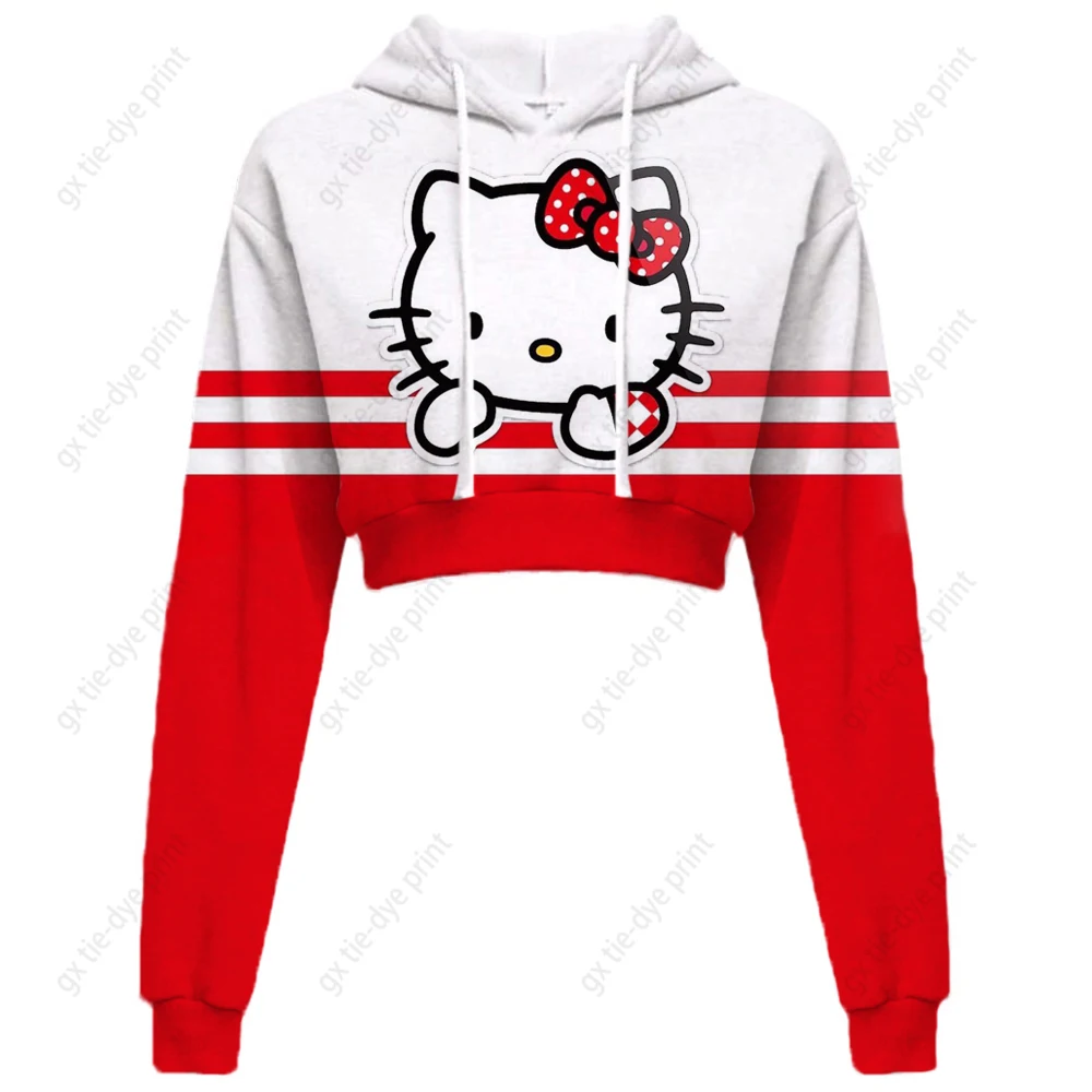 

Женские уличные модные толстовки с капюшоном и принтом Hello Kitty, милые пуловеры JK для девочек, японские толстовки с капюшоном и милым мультяшным принтом в стиле Харадзюку
