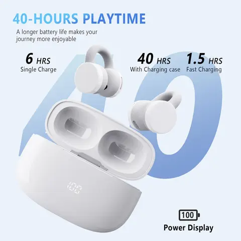 Беспроводные наушники Bluetooth 5.3, цвет в ассортименте