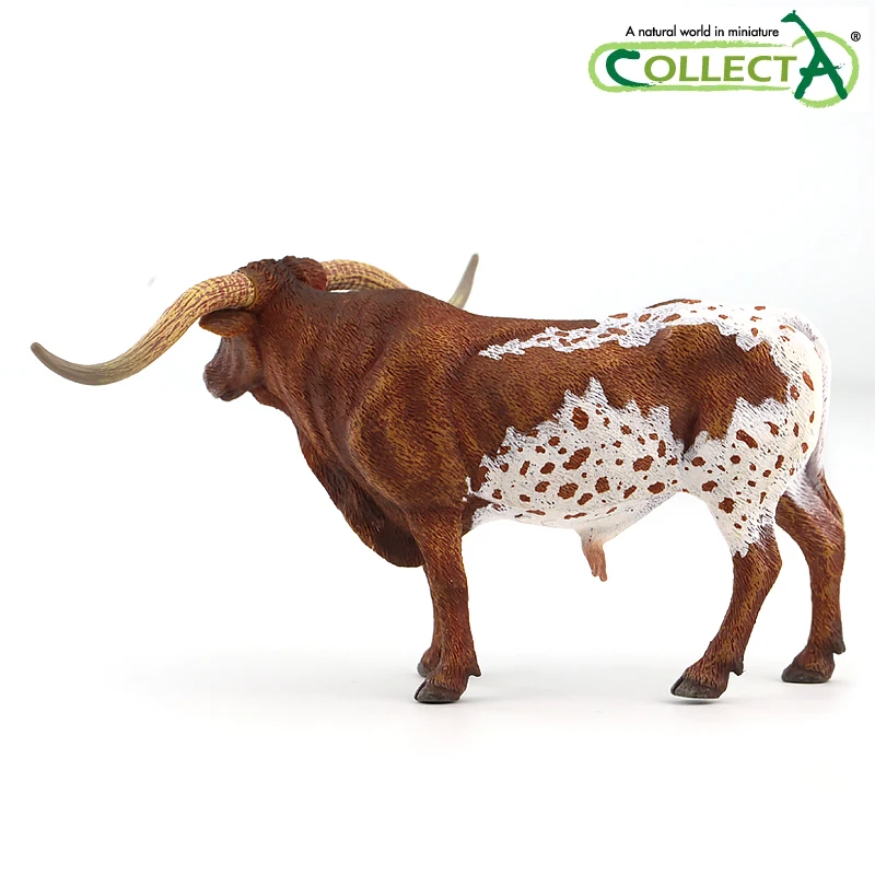 

CollectA Texas Longhorn Ox Classic Toys for Boys Children Animal Model 88925