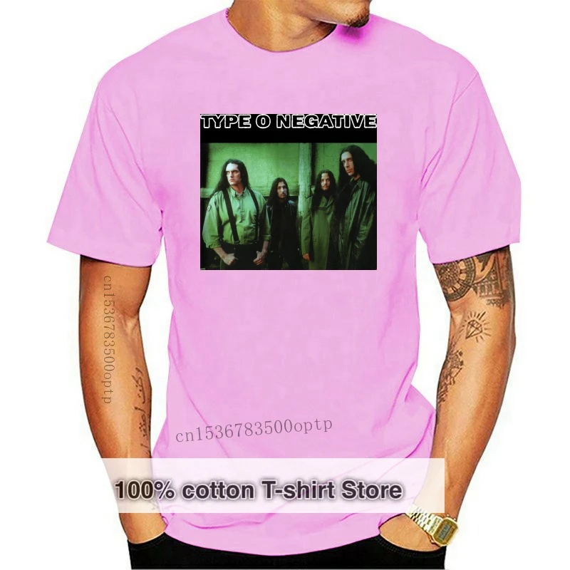 

Vtg 90s Type O Negative 1999 Skeleton Crew T Shirt Distressed Metal REPRINT Hot 2018 Summer Men'S T Shirt Fashion