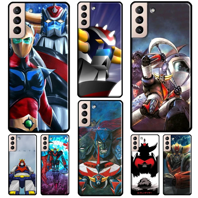 UFO Robot Grendizer Case For Samsung Galaxy S21 Note 20 Ultra S8 S9 S10 Plus S10e S20 FE S22 Ultra Back Shell