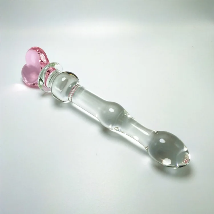 Секс-игрушки для влюбленных подарки стеклянная анальная пробка женщин и мужчин