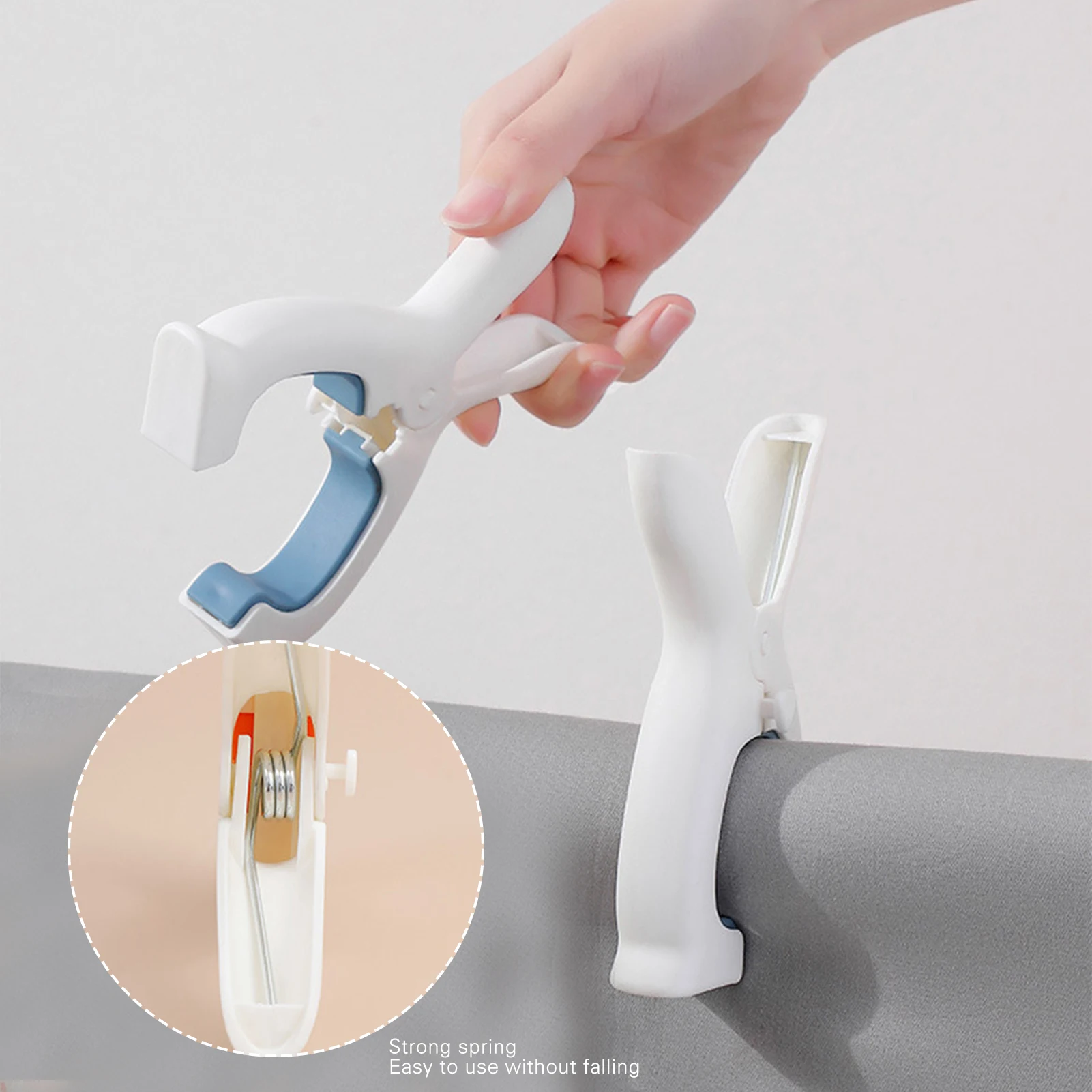 

Extra Large Clothespin Plastic Windproof Quilt Drying Clip Non Marking Non Slip Plastic Clothespins Strong Grip Holder DCS