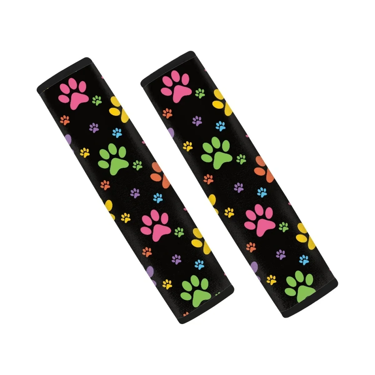 Автомобильный ремень безопасности с милым рисунком собачьей лапы чехлы для