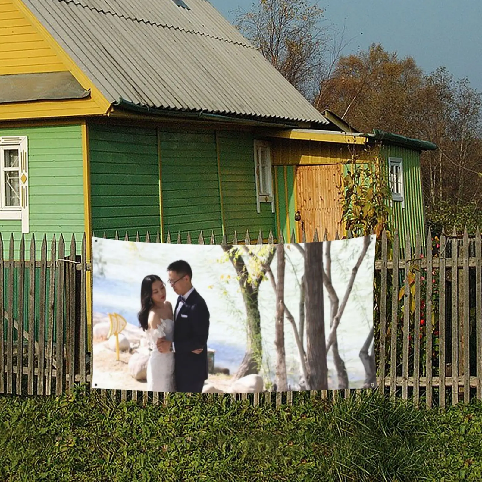 

Custom Wedding Banner Personalized Your Picture Wedding Decoration Wedding Gift