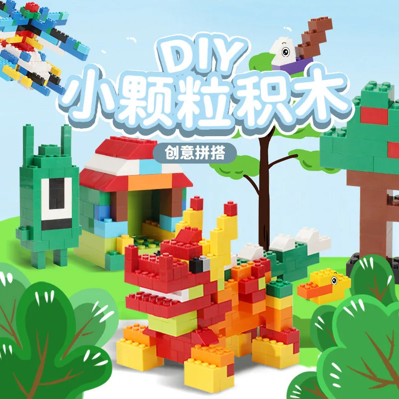

Hot Sale1000 Pcs Building Blocks Sets City DIY Creative Bricks Compatible Bricks Educational Kids Toy Blocks Gift