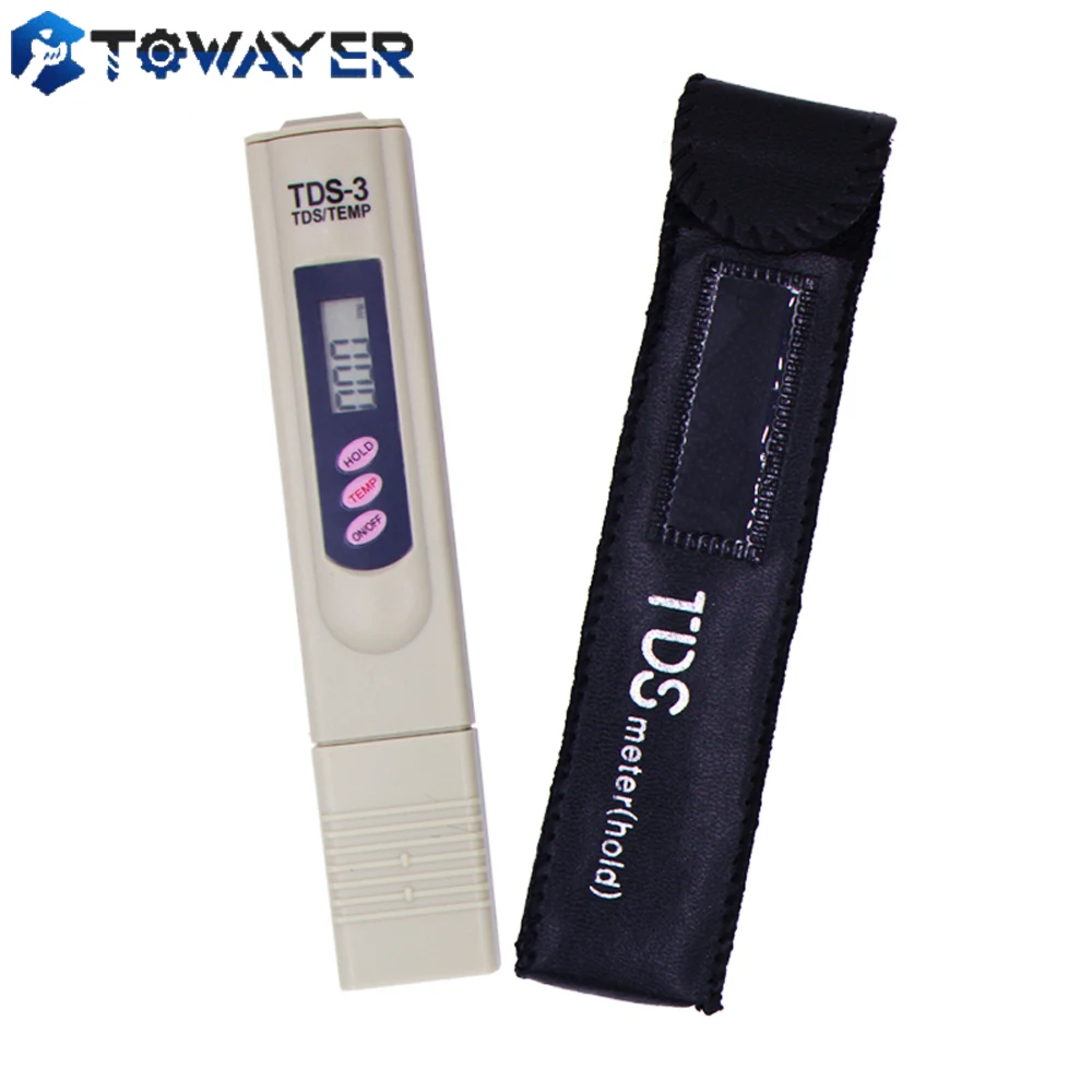 

Handheld Ph Meter Digital Water Tester Precious Test Pen Water Quality Analysis Meter Water Purity Check 0-9999 Ppm Measurement