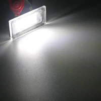 2pcs 6500k 18 led car license plate light lamp for bmw mini cooper r50 r52 r53
