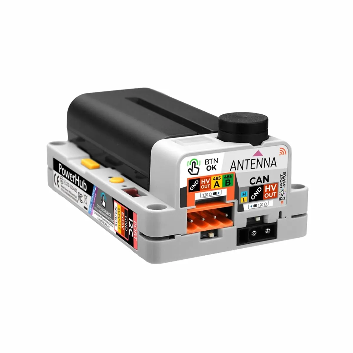 Фото Набор для разработки IoT A1728Z PowerHub с аккумулятором NP-F550 (---1U-N16R8) для промышленной автоматизации, надежное качество. №5
