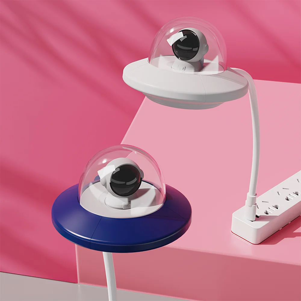 

Светодиодный ночник с USB-портом, гибкая Индукционная лампа для чтения с астронавтом, освещение для чтения с внешним аккумулятором Xiaomi, насто...