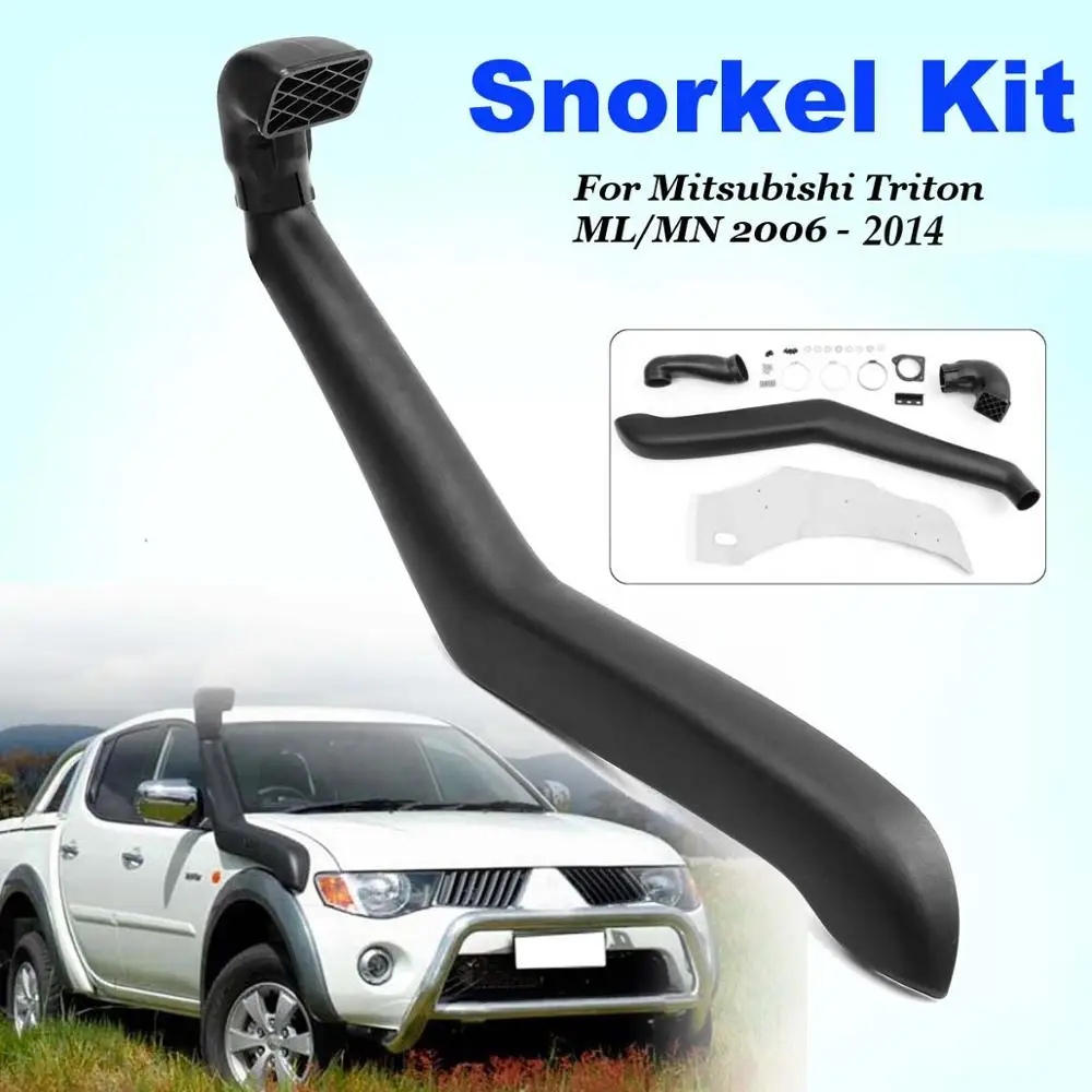 

New Snorkel Kit Air Intake Airflow for Mitsubishi l200 Triton ML MN 2006 -2014 4x4 4WD ddl