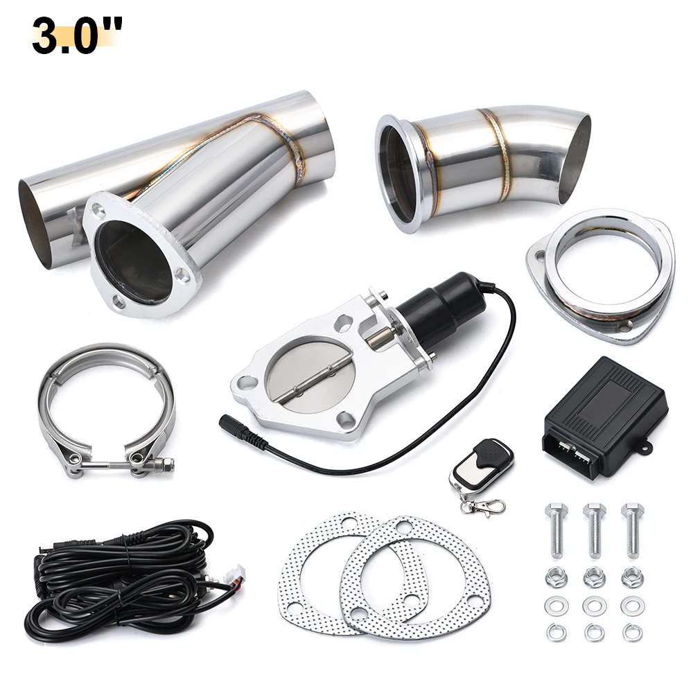 

2 "2,25" 2,5 "3" Электрический нержавеющий Выпускной вырез вырезанный клапан/переключатель с пультом дистанционного управления Набор аксессуаров для автомобиля