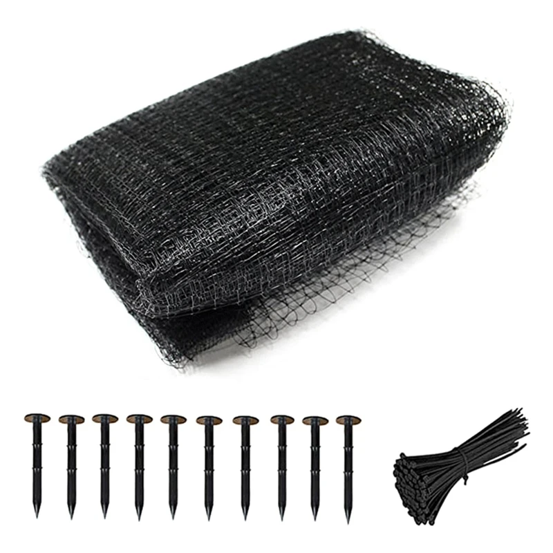 

Bird Net 7X70ft Garden Netting For Bird Plants Trees Garden Net Durable & Reusable Deer Netting Protect Against Rodents