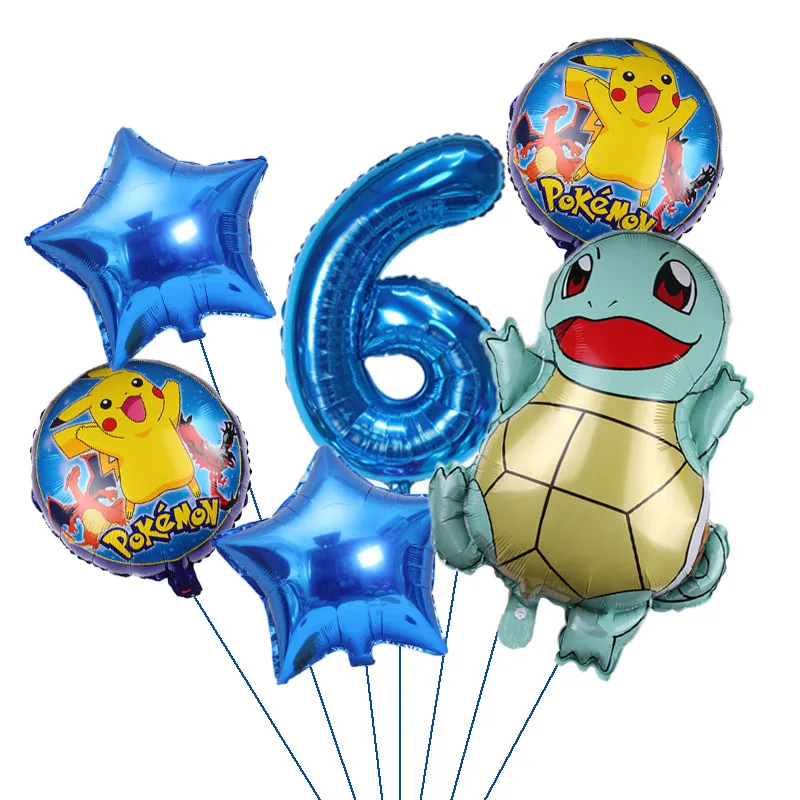 6 шт. детские игрушечные фигурки в виде покемона Пикачу | Дом и сад