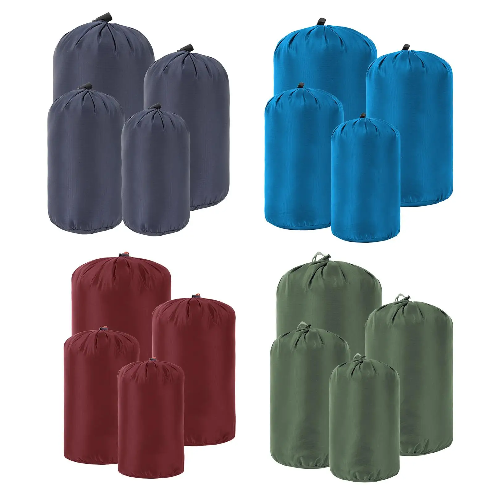 

4 шт., нейлоновый компрессионный мешок, легкая компактная удобная упаковка