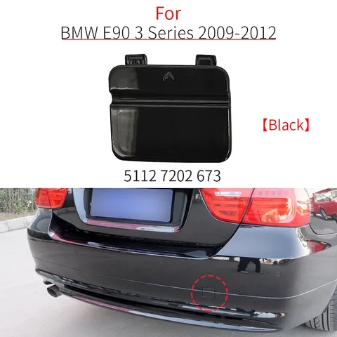 Для E90 E91 LCI задний бампер автомобиля, буксировочный крюк, крышка, аксессуары для BMW 3 серии 318 320 328 335 2009-2011 51127202673