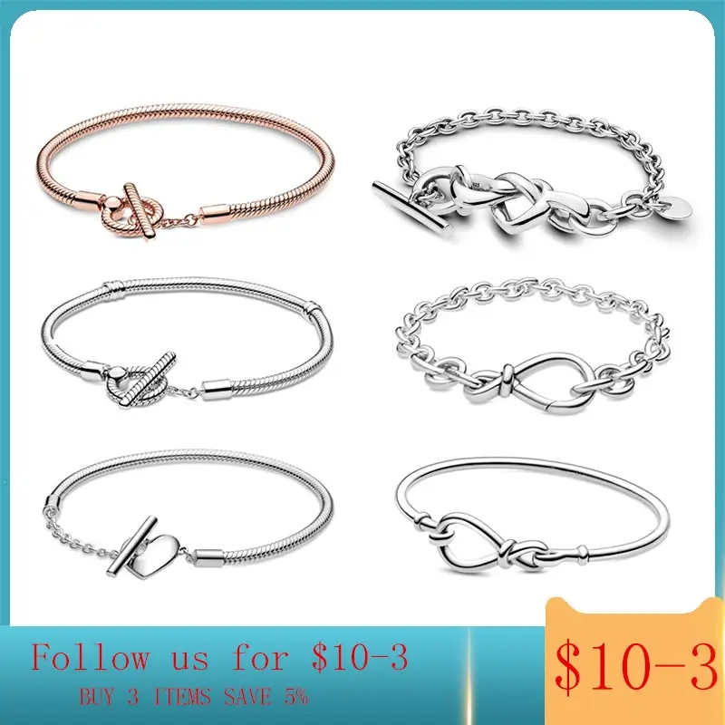 

Женский браслет из серебра пробы с логотипом