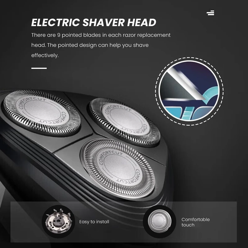 Сменная головка SH30 для электробритвы Philips серии 1000 2000 3000 щелчок и стиль с