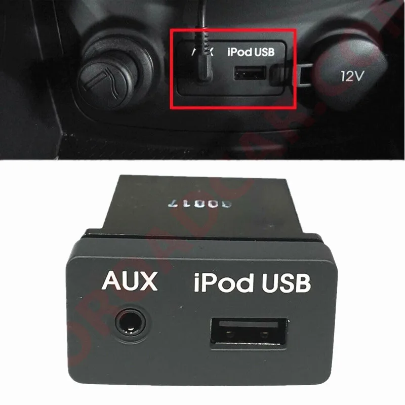 

961202H5009Y Genuine OEM AUX iPod USB Connector Jack Assy For 2007 2010 Elantra