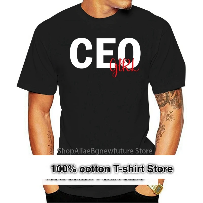 

Рубашка для девушек с генеральным директором, забавный подарок для девушек-предпринимателей, футболка для деловых девушек и женщин, футбол...