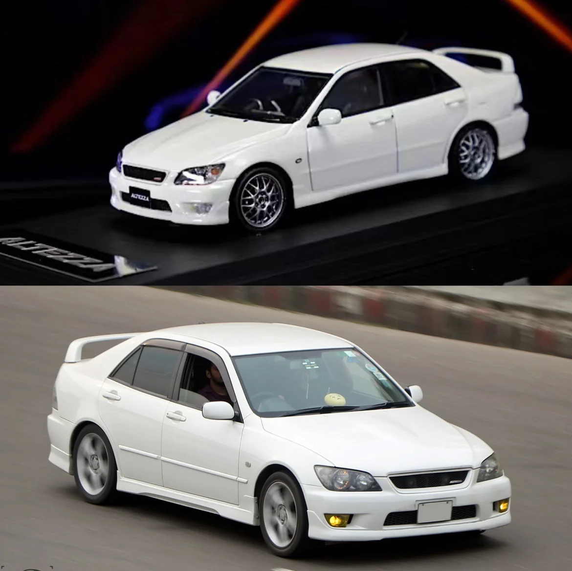 

Модель автомобиля статическая Mark43 1:43 для Toyota, Lexus IS Altezza RS 200 JDM, ограниченное издание, из полимерного сплава, игрушка в подарок