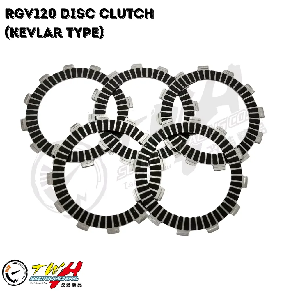 TWH RGV120 Тайваньский комплект кевларовых дисков сцепления для мотоцикла (5