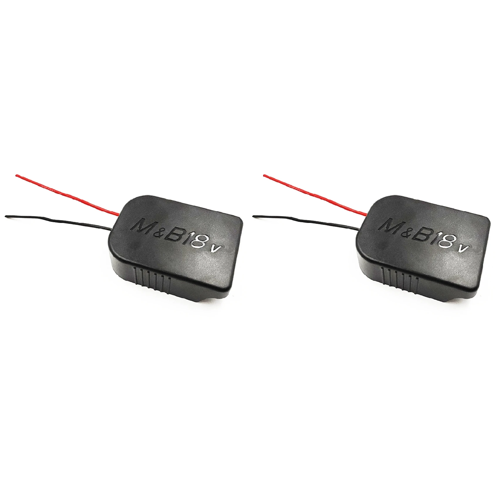 

2X Adapter for MAKITA&BOSCH 18V Battery Power Mount Connector Adapter Dock Holder with 12 Awg Wires Adapter