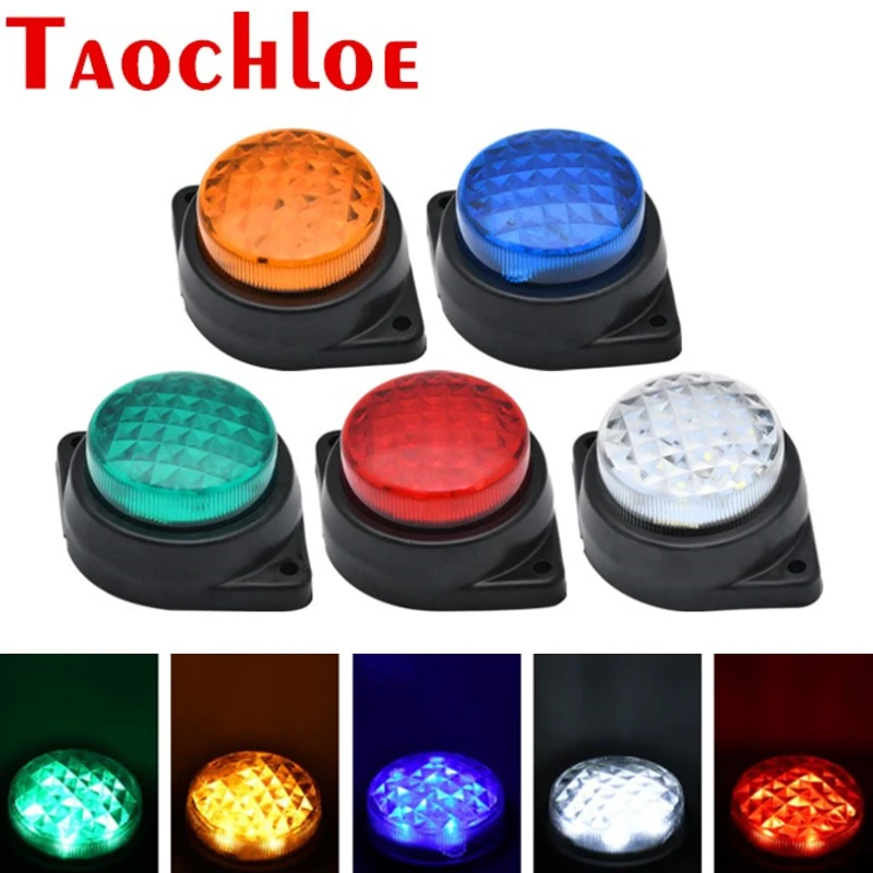 

10Pcs LED Trailer Clearance Lights 24V Truck Side Lamp Marker Lights For Lorry RV Warning Signal Indicator Lights