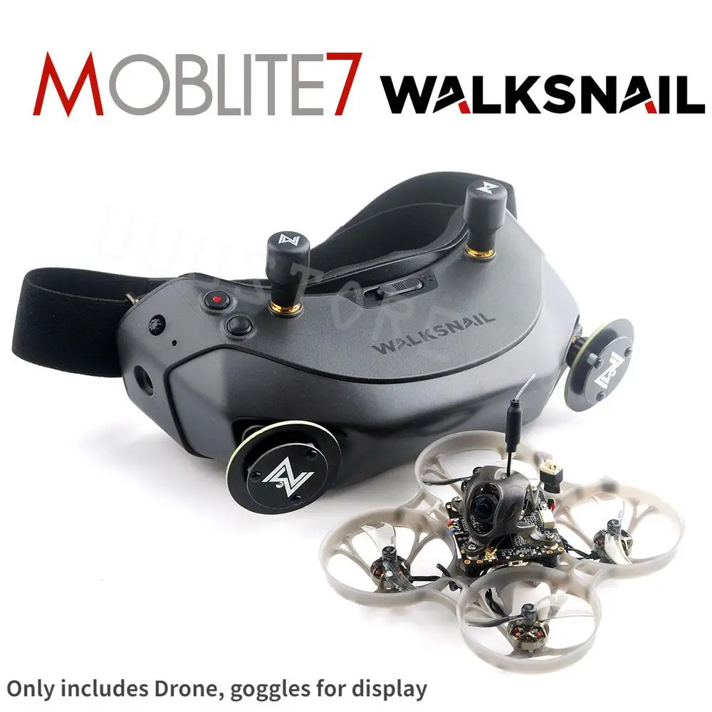 Happymodel Moblite7 Walksnail 1S 75 мм HD бесщеточный Whoop SuperbeeF4 Lite EX1002 KV20000 Walksnail Avatar Mini 1S Kit Drone Happymodel Moblite7 Walksnail 1S 75 мм HD бесщеточный Whoop SuperbeeF4 Lite EX1002 KV20000 Walksnail Avatar Mini 1S Kit Drone
