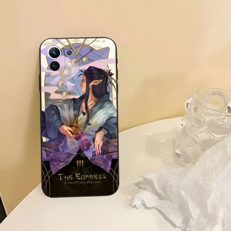 Monster Hunter World Tarot Deck Phone Case Funda Black For Xiaomi Redmi Note 11 11EPro10 9 9A 8 6 Pro 10T 9S 8T 7A Luxury Coque images - 6