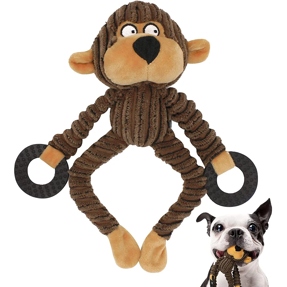 Plush Puppy Chew Toys For Teething Training Dog Toys For Sma