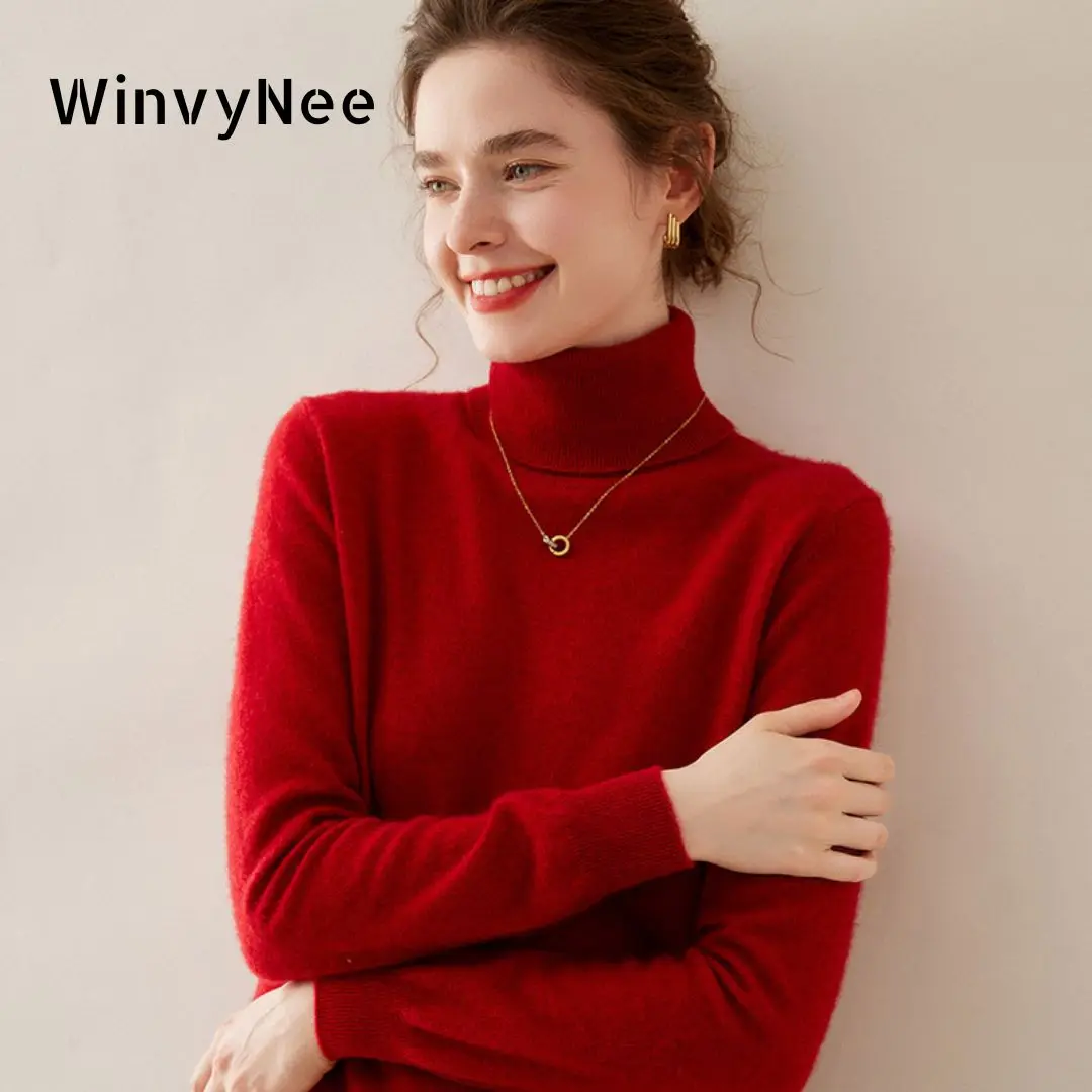 Женский кашемировый свитер WinvyNee