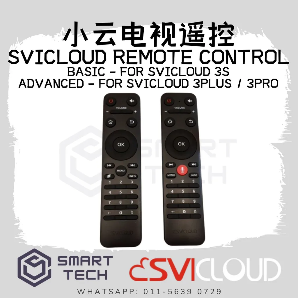 

New SviCloud Remote Control M8S Pro 3S 3Plus 3Pro Original Svi Cloud