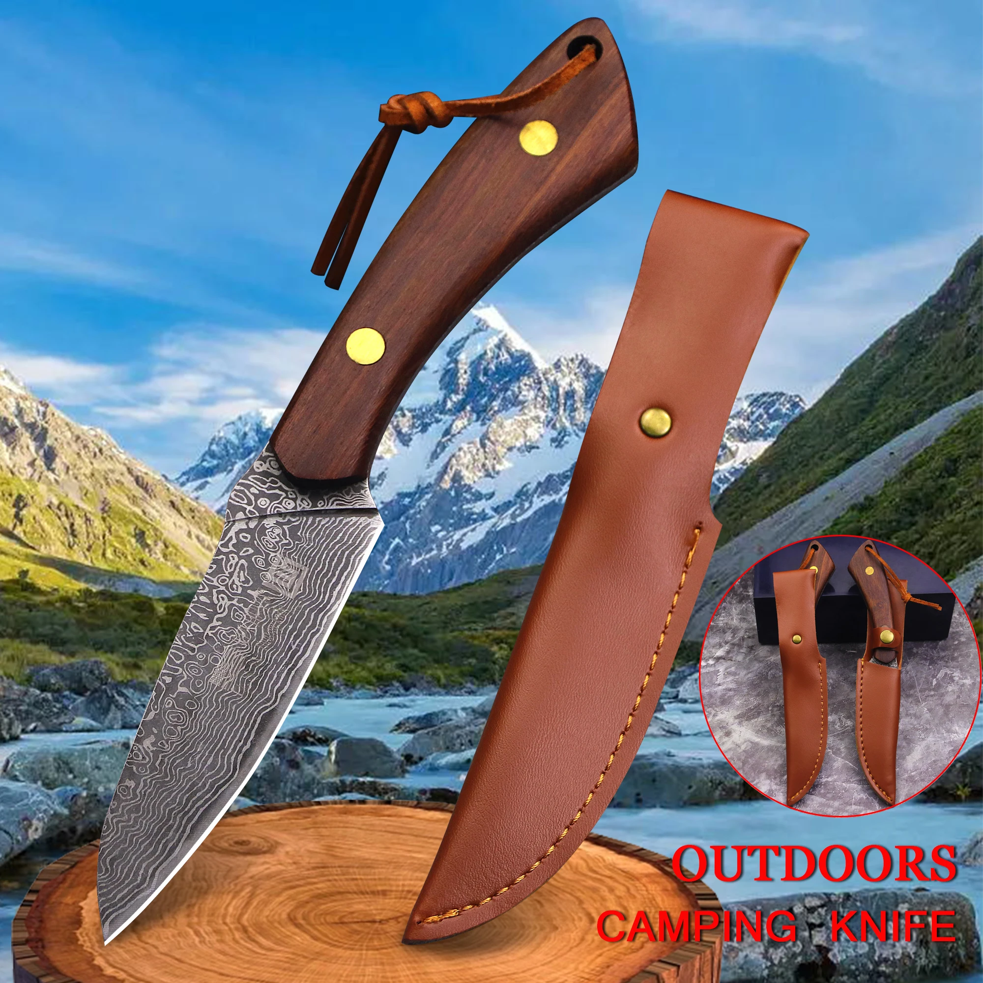 Нож с фиксированным лезвием WPKOPYA из США