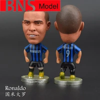 6 5cm football star ornament toy figurine model doll pvc mini soccer action figure dolls collection for gifts