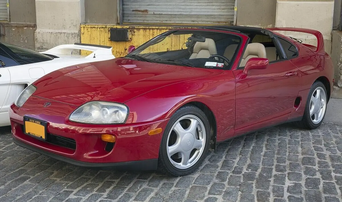 Для 1993-2002 Тойота Супра MK4 JAZ80 2JZ автомобильный Стайлинг демпфер из углеродного