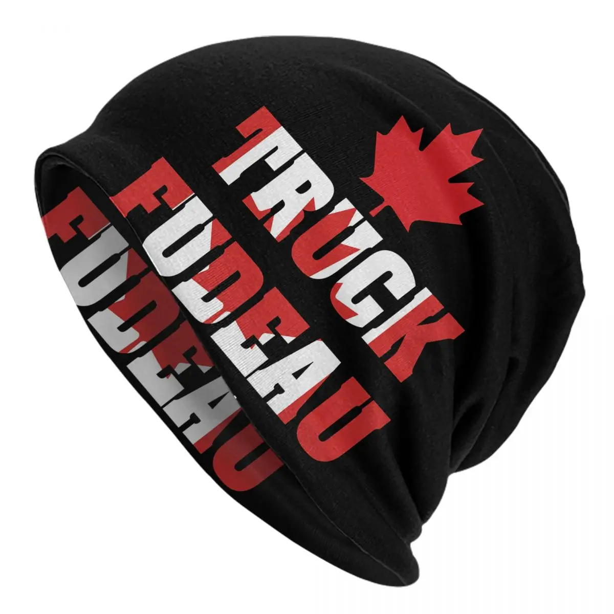 Truck Fudeau Anti Trudeau Free Canada Trucker Heroes Adult Men's Women's Knit Hat Keep warm winter Funny knitted hat