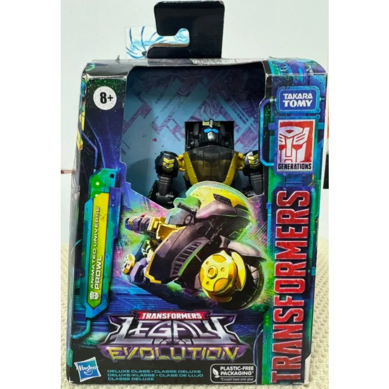 Фото Новые классические игрушки Hasbro Transformers Legacy Evolution Prowl, аниме-модели, фигурки роботов, коллекционные игрушки, подарки для хобби №1