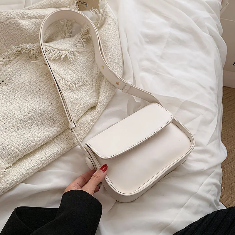 

Винтажная женская сумка-мессенджер через плечо, слинг-сумка 2023, модная дизайнерская Брендовая женская простая мини-сумка из искусственной кожи на плечо для телефона Han