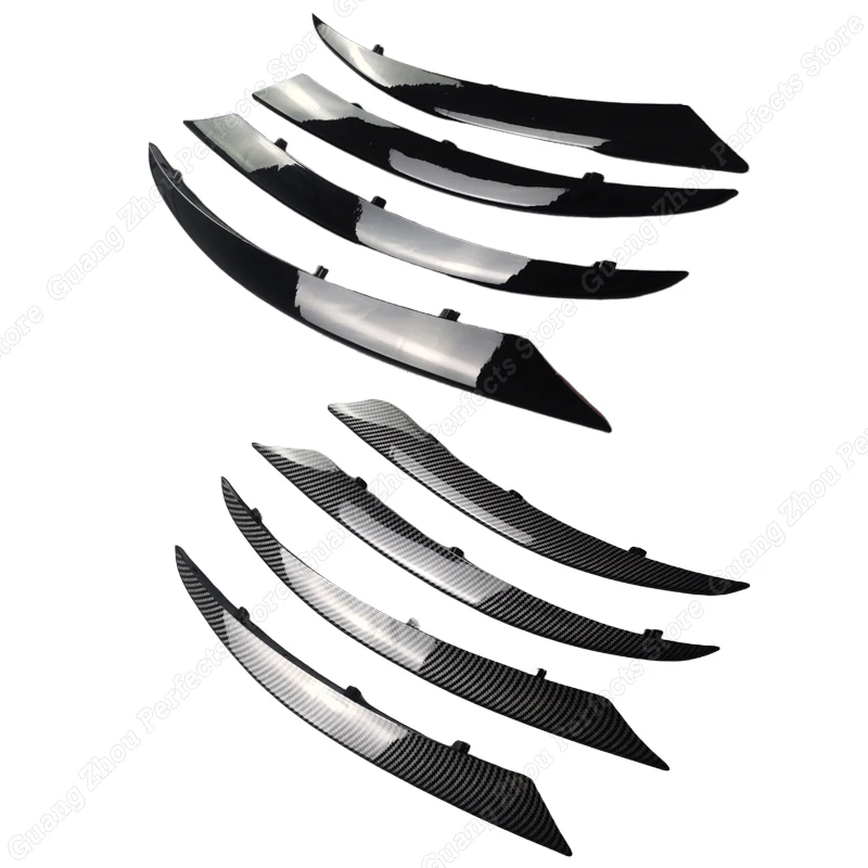 Для Mercedes Benz C Class W205 C205 S205 4 шт. автомобильный передний бампер спойлер