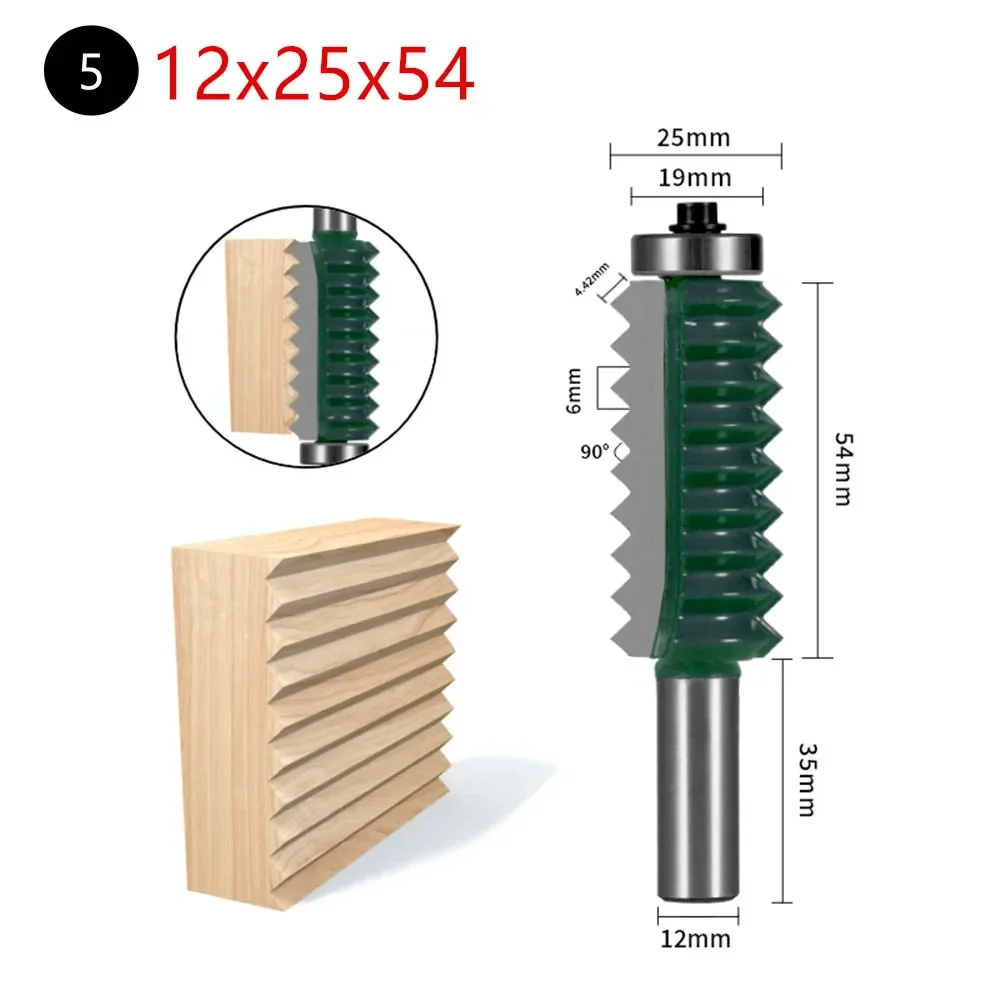 

12 мм хвостовик с несколькими зубьями, твердосплавная фреза, деревообрабатывающая фреза для дерева, торцевая фреза, концевая фреза, инструменты