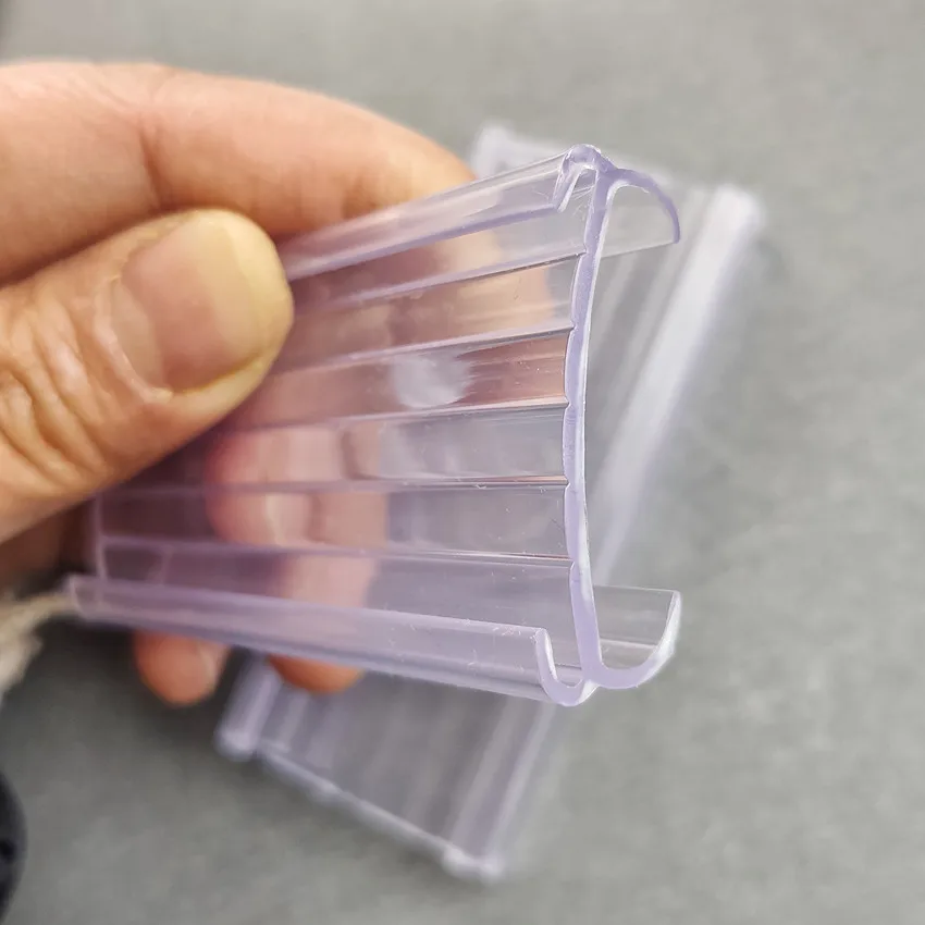 Пластиковая полка этикетка карточка цена держатель дисплея подвижная для