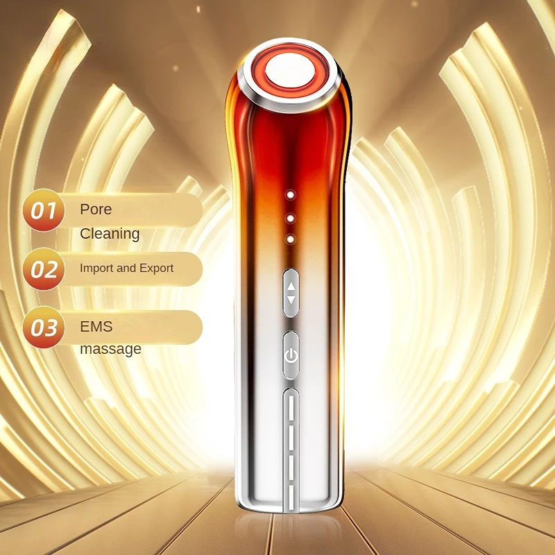 

Household RF Beauty Importer Facial Vibration Massage Multifunctional Cleansing Illuminating Skin Rejuvenation Instrument
