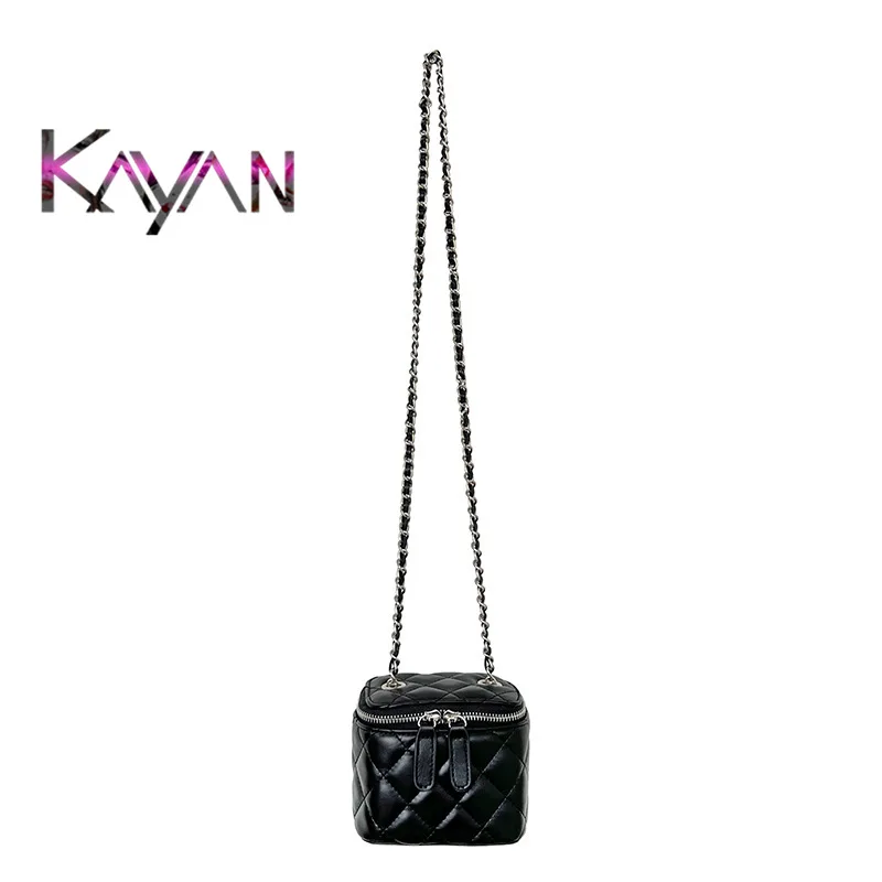 

Luxury Designer Women Box Bag Diamond Lattice Mini Female Shoulder Bag Girls Crossbody Chain Bag Causal Fashion Trend