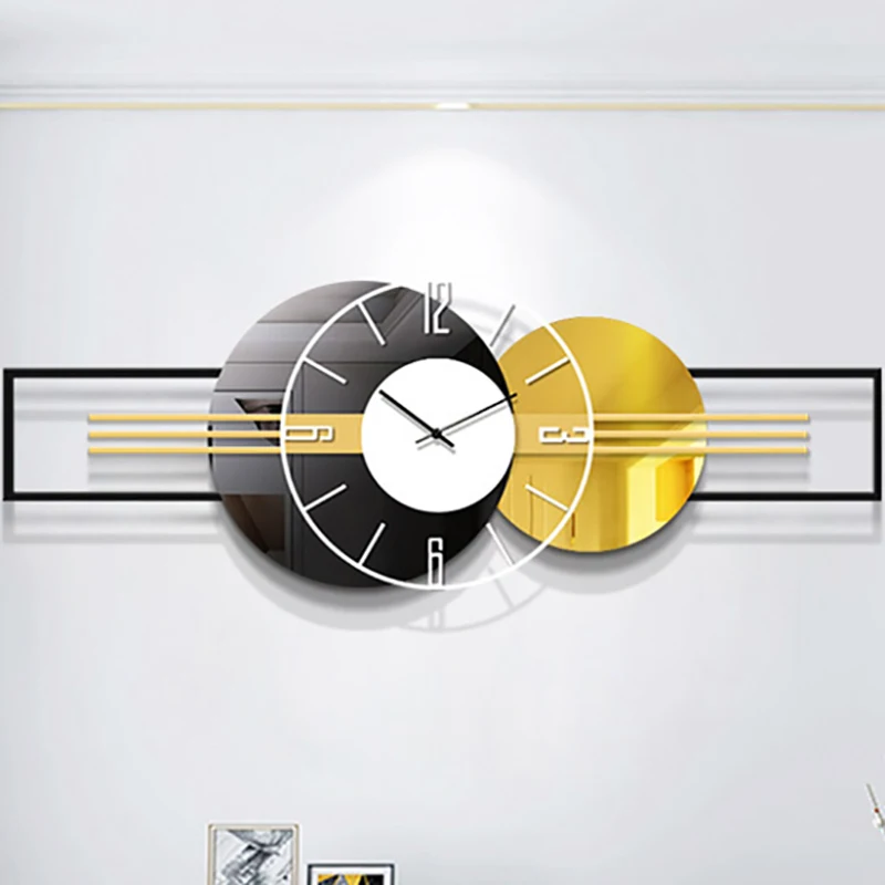 

Accessories Nordic Wall Clock Kitchen Calendar Modern Aesthetic Wall Clock Compass Science Horloge Living Room Decoration T50GZ