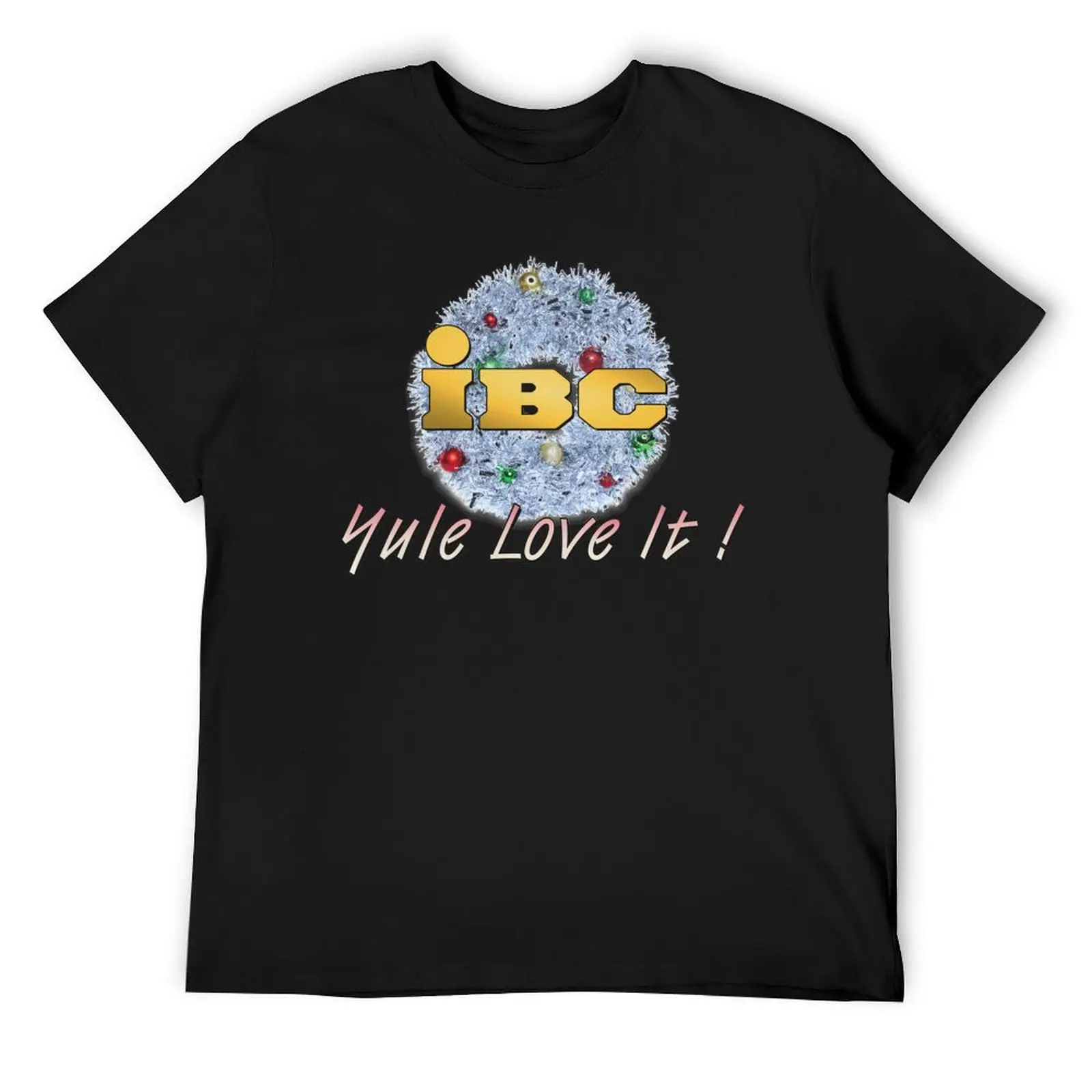 IBC Yule Love It! Футболка в стиле хиппи заготовка для одежды мужская тренировочная