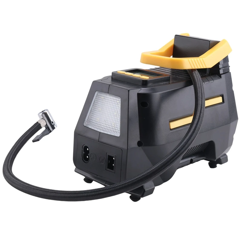 Автомобильный насос для шин AC/DC 12 В портативный воздушный компрессор цифровой со